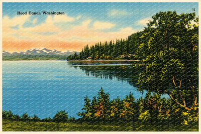 Hood Canal, WA: Historic View