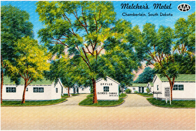 Chamberlain, SD: Melcher's Motel