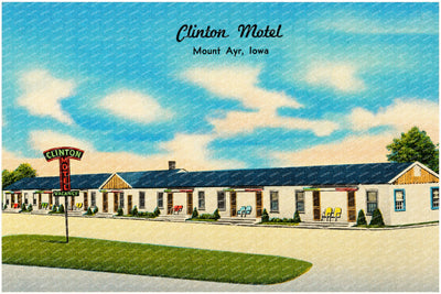 Mount Ayr, IA: Clinton Motel