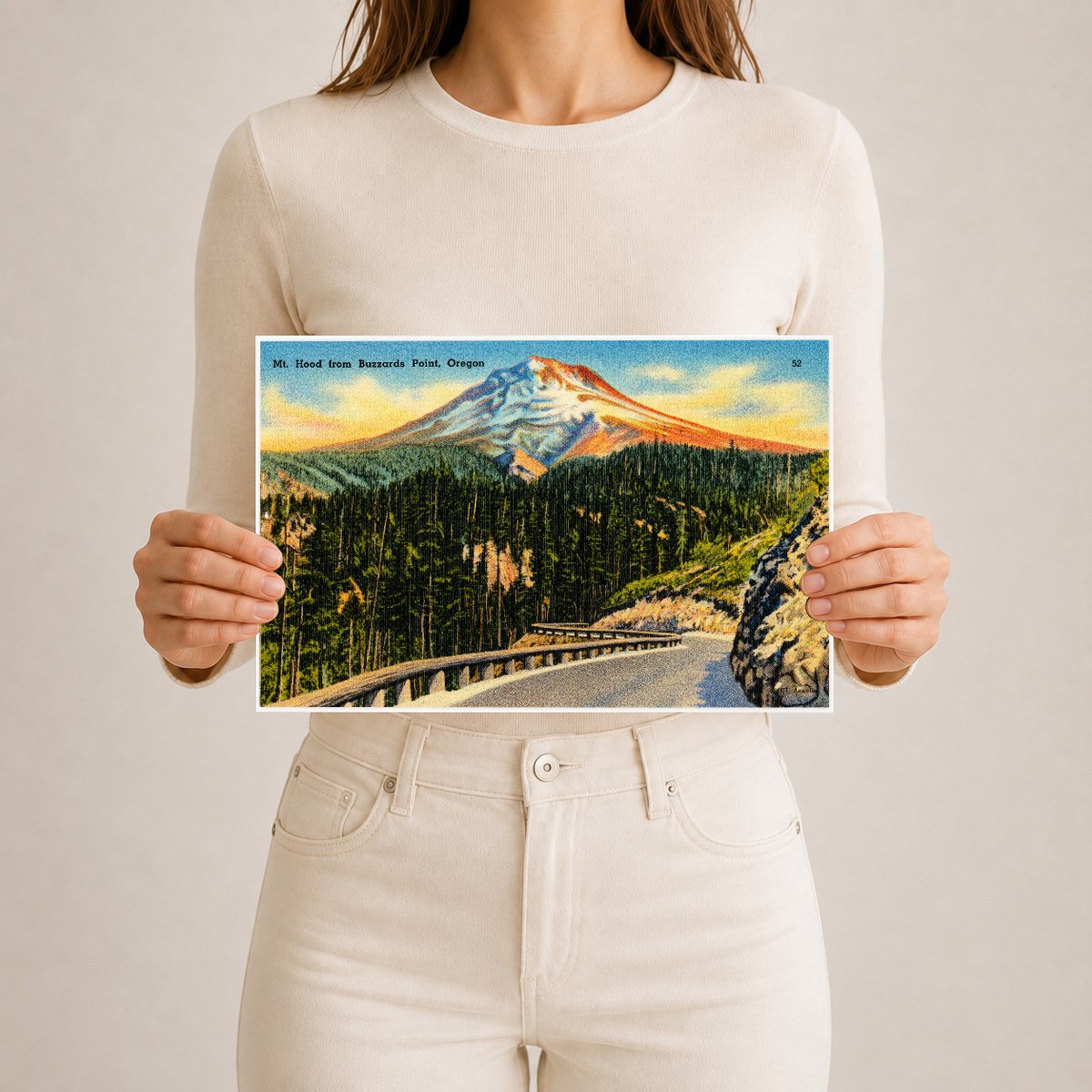 Hood, Mount, OR: Mt. Hood from Buzzards Point