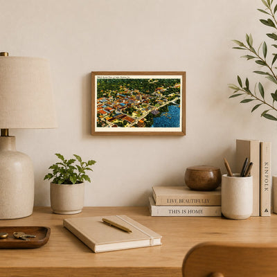 Lake Charles, LA: (9611) Aerial View of Lake Charles