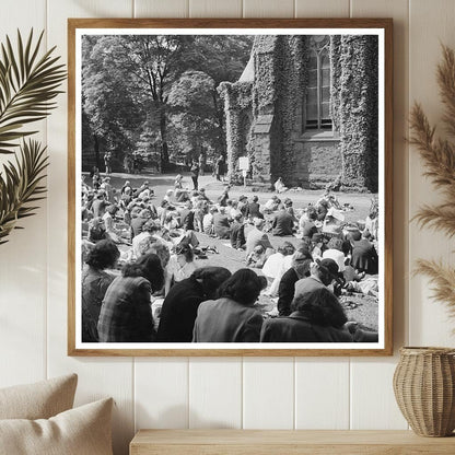 Bach Festival Attendees Parker Memorial Chapel May 1944 - Available at KNOWOL