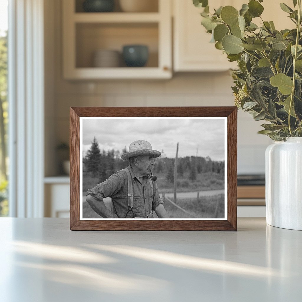 Bachelor Farmer in Gheen Minnesota 1937 - Available at KNOWOL