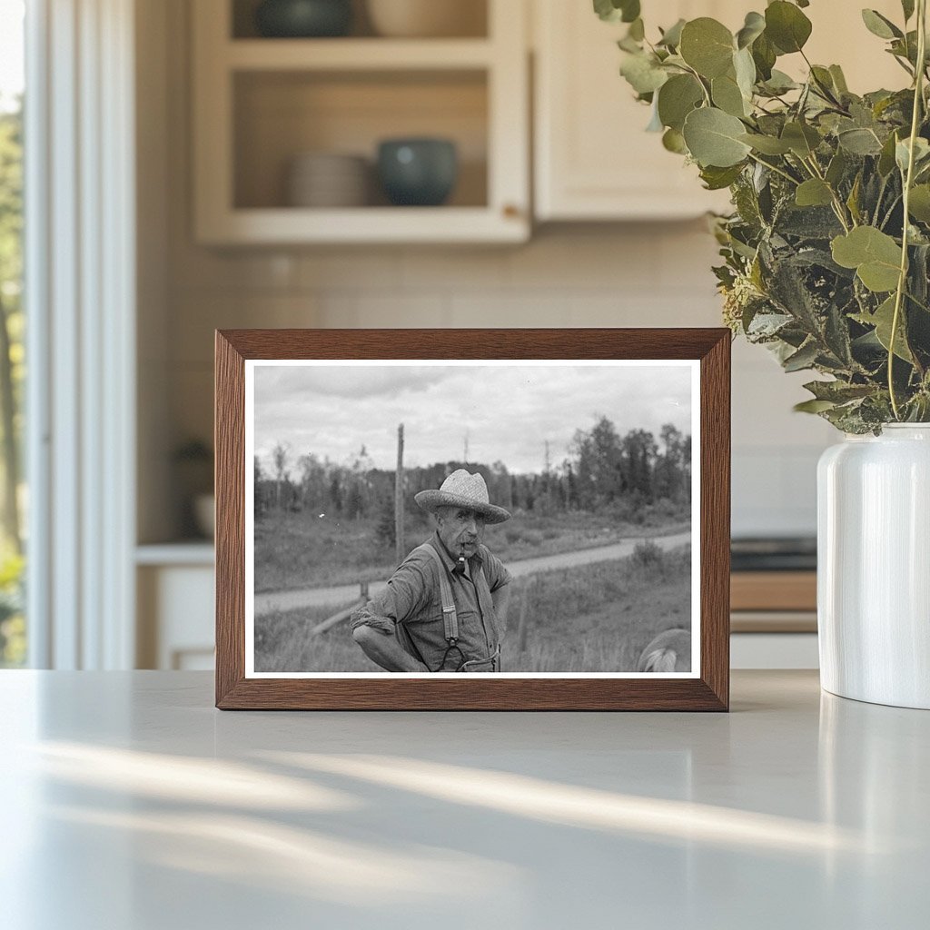 Bachelor Farmer in Gheen Minnesota August 1937 - Available at KNOWOL