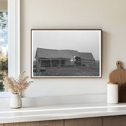 Back Door of Sharecroppers House Pace Mississippi 1939 - Available at KNOWOL