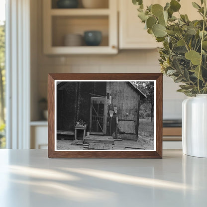 Back Porch of Henry McPeaks Residence Black River Falls 1937 - Available at KNOWOL