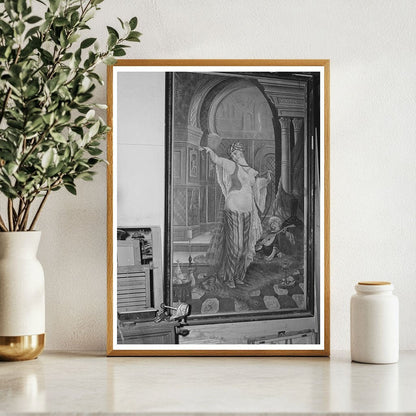 Backstage at Bird Cage Theater Tombstone Arizona 1940 - Available at KNOWOL