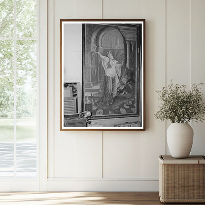 Backstage at Bird Cage Theater Tombstone Arizona 1940 - Available at KNOWOL