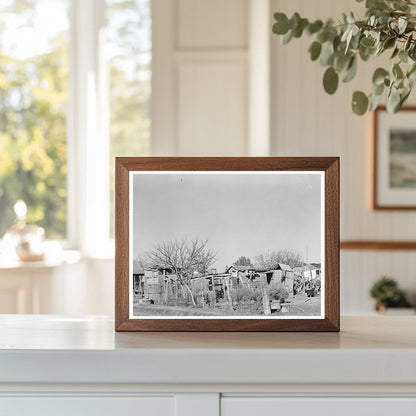 Backyard in Robstown Texas February 1939 FSA Collection - Available at KNOWOL