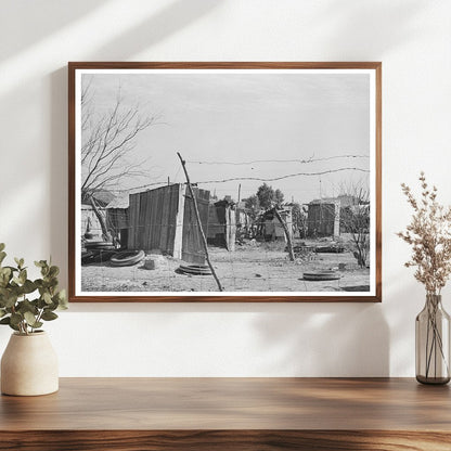 Backyard Privies of Mexican Residents Crystal City 1939 - Available at KNOWOL