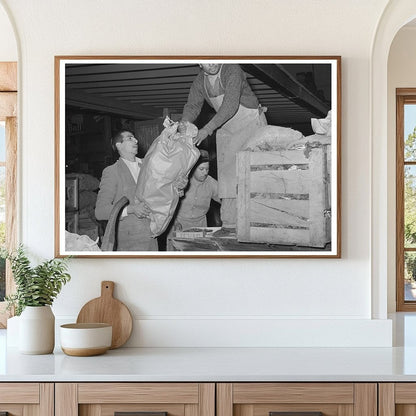 Bananas Loaded on Truck at San Antonio Market March 1939 - Available at KNOWOL