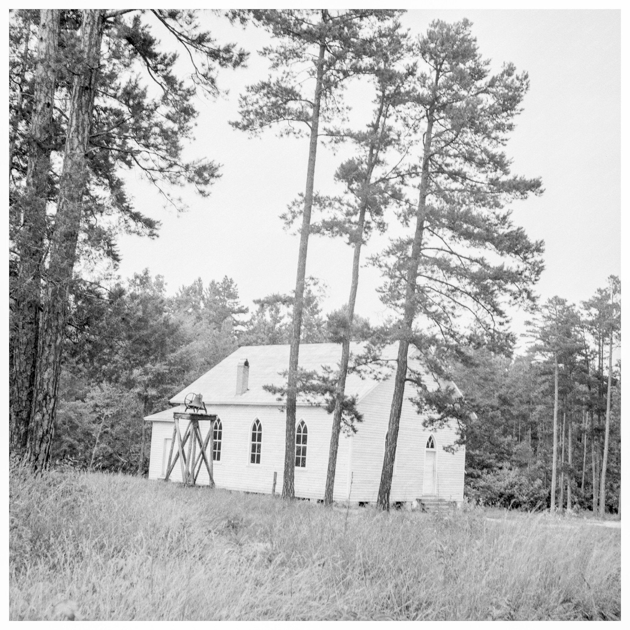 Baptist Church in Person County North Carolina 1939 - Available at KNOWOL