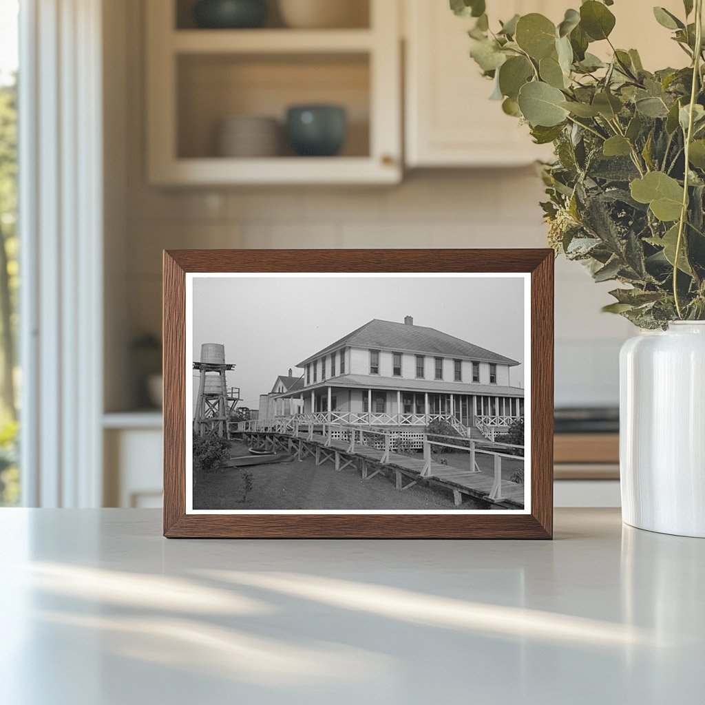 Bar Pilots House Pilottown Louisiana September 1938 - Available at KNOWOL