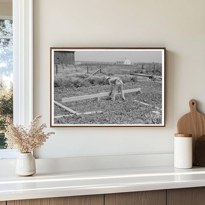 Barn Construction at Southeast Missouri Farms May 1938 - Available at KNOWOL