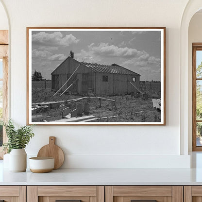 Barn Construction in Southeast Missouri May 1938 - Available at KNOWOL