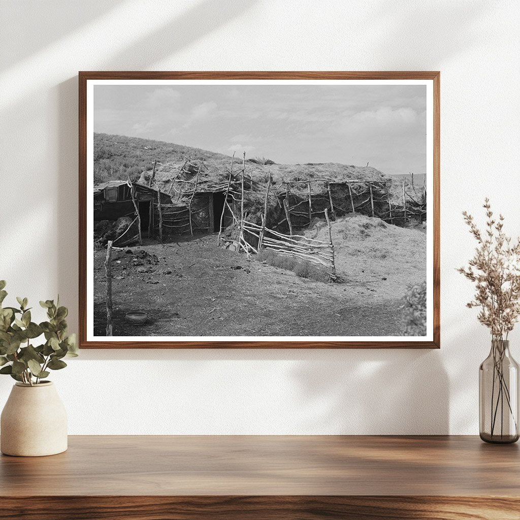 Barn on William Huravitch Farm North Dakota 1937 - Available at KNOWOL