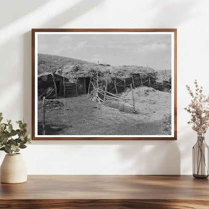 Barn on William Huravitch Farm North Dakota 1937 - Available at KNOWOL
