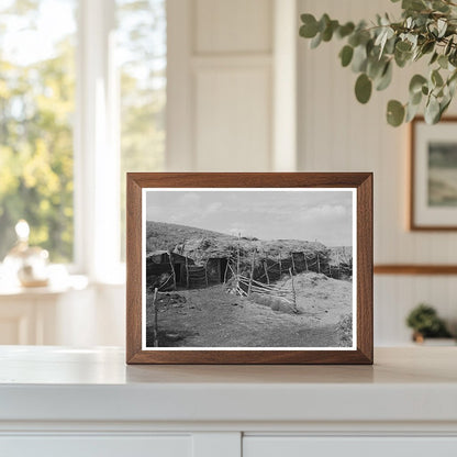 Barn on William Huravitch Farm North Dakota 1937 - Available at KNOWOL