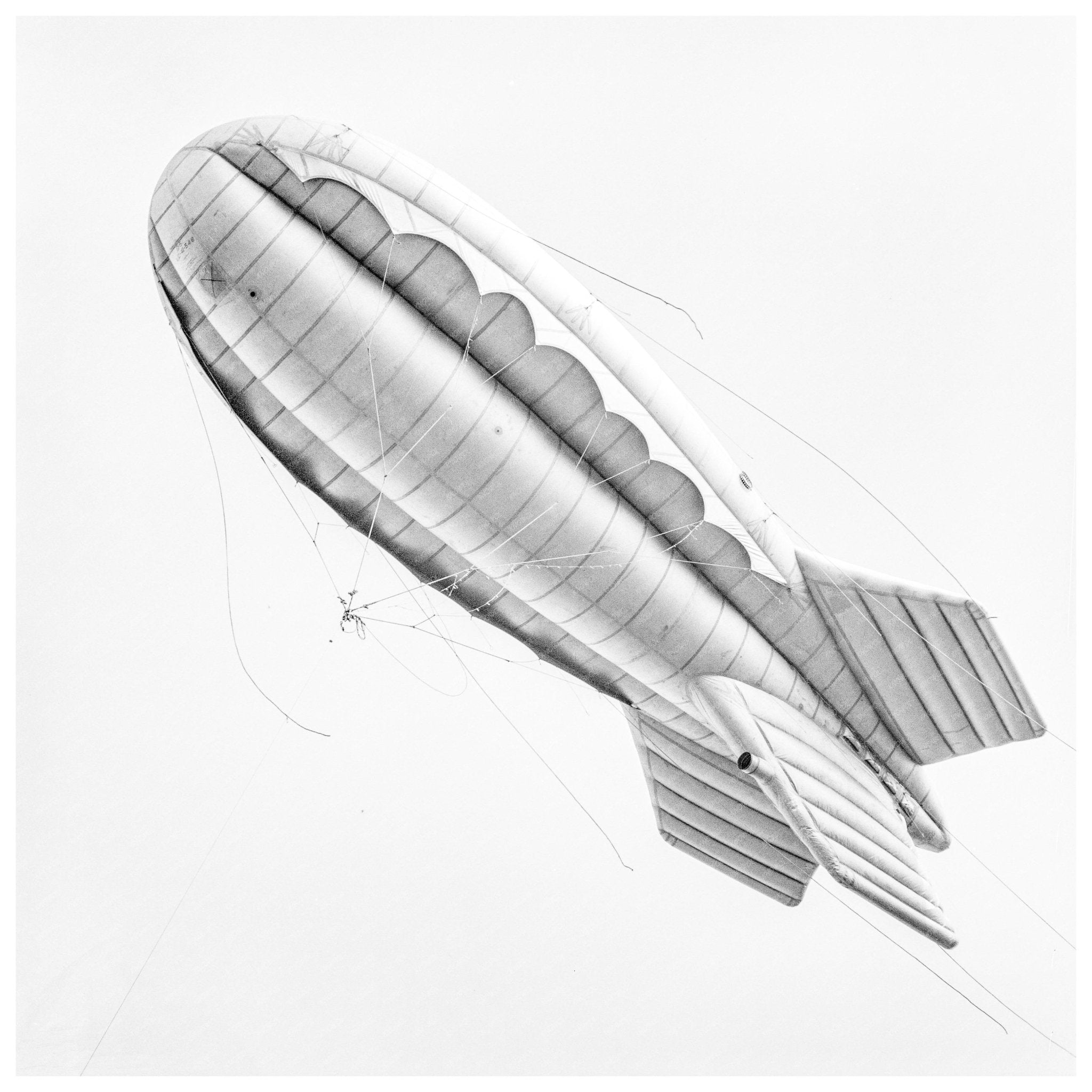 Barrage Balloon at Parris Island South Carolina May 1942 World War II Photo - Available at KNOWOL