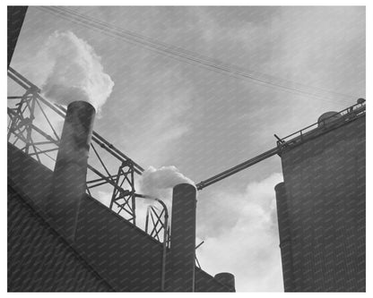 Basic Magnesium Plant Smoke Las Vegas 1940s Image - Available at KNOWOL