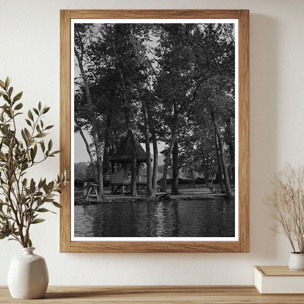 Bathing Beach in Salmon Idaho August 1942 - Available at KNOWOL