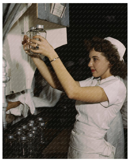 Baxter Laboratories Transfusion Donor Bottles 1942 - Available at KNOWOL