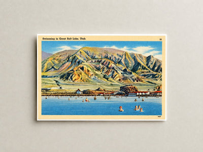 Great Salt Lake, UT: Swimming in Great Salt Lake