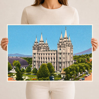 Salt Lake City, UT: Mormon Temple