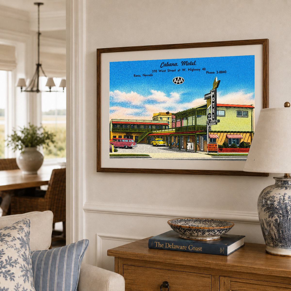 Reno, NV: Cabana Motel, 370 West Street at W. Highway 40