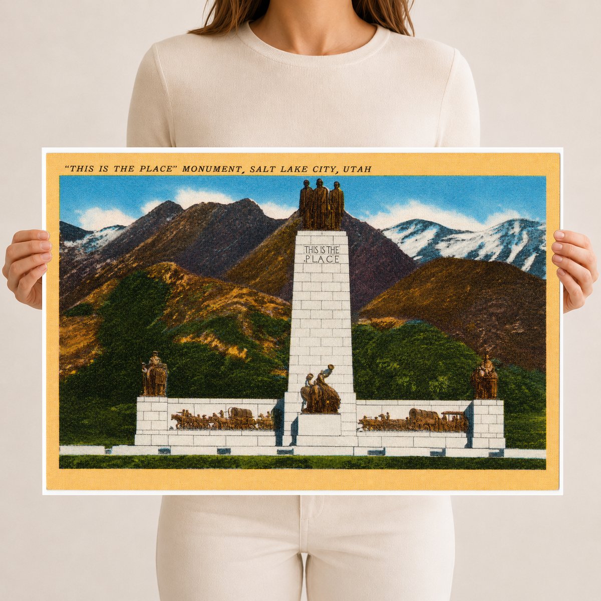 Salt Lake City, UT: "This is the place" Monument