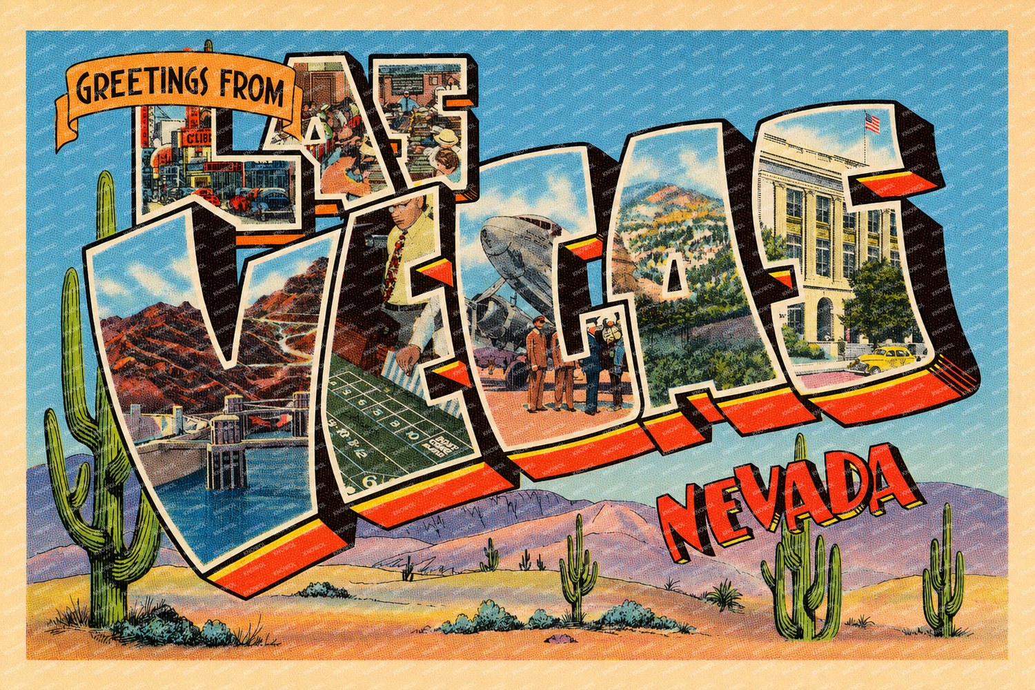 Las Vegas, NV: Greetings from Las Vegas