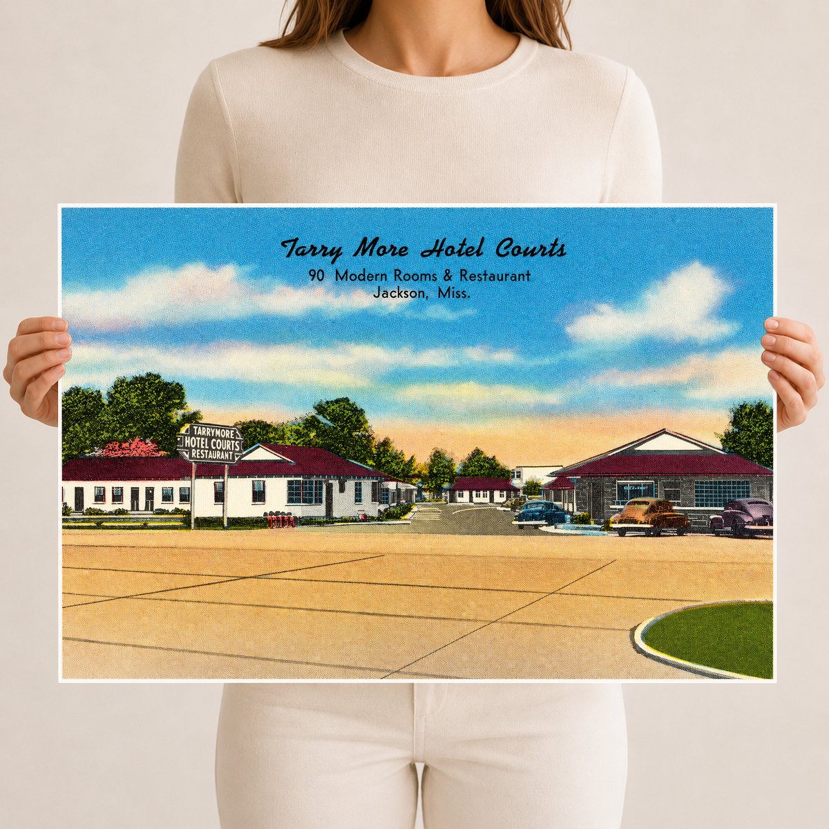 Jackson, MS: Terry More Hotel Courts, 90 modern rooms & restaurants