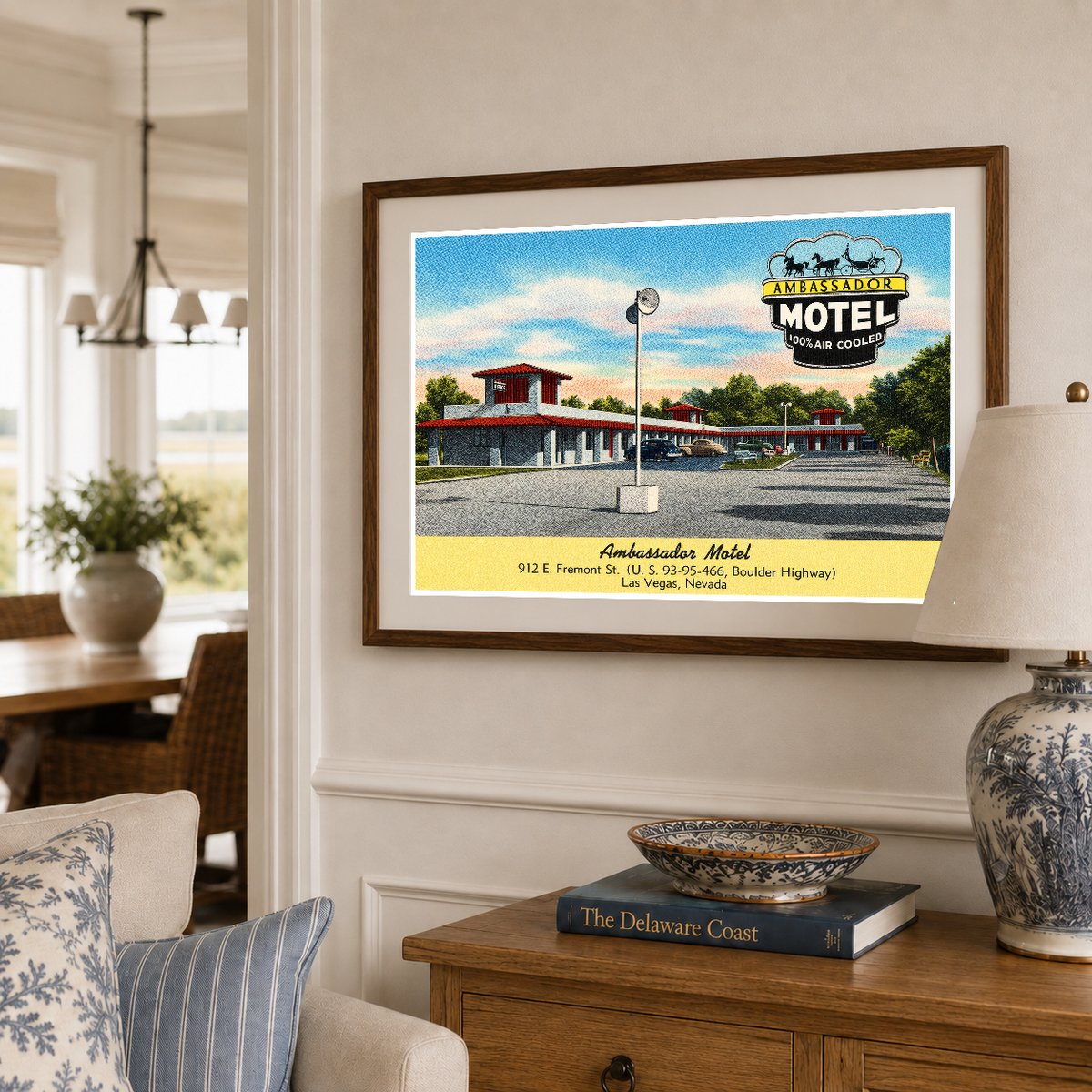 Las Vegas, NV: Ambassador Motel, 912 E. Fremont St. (U.S. 93 - 95 - 466, Boulder Highway)