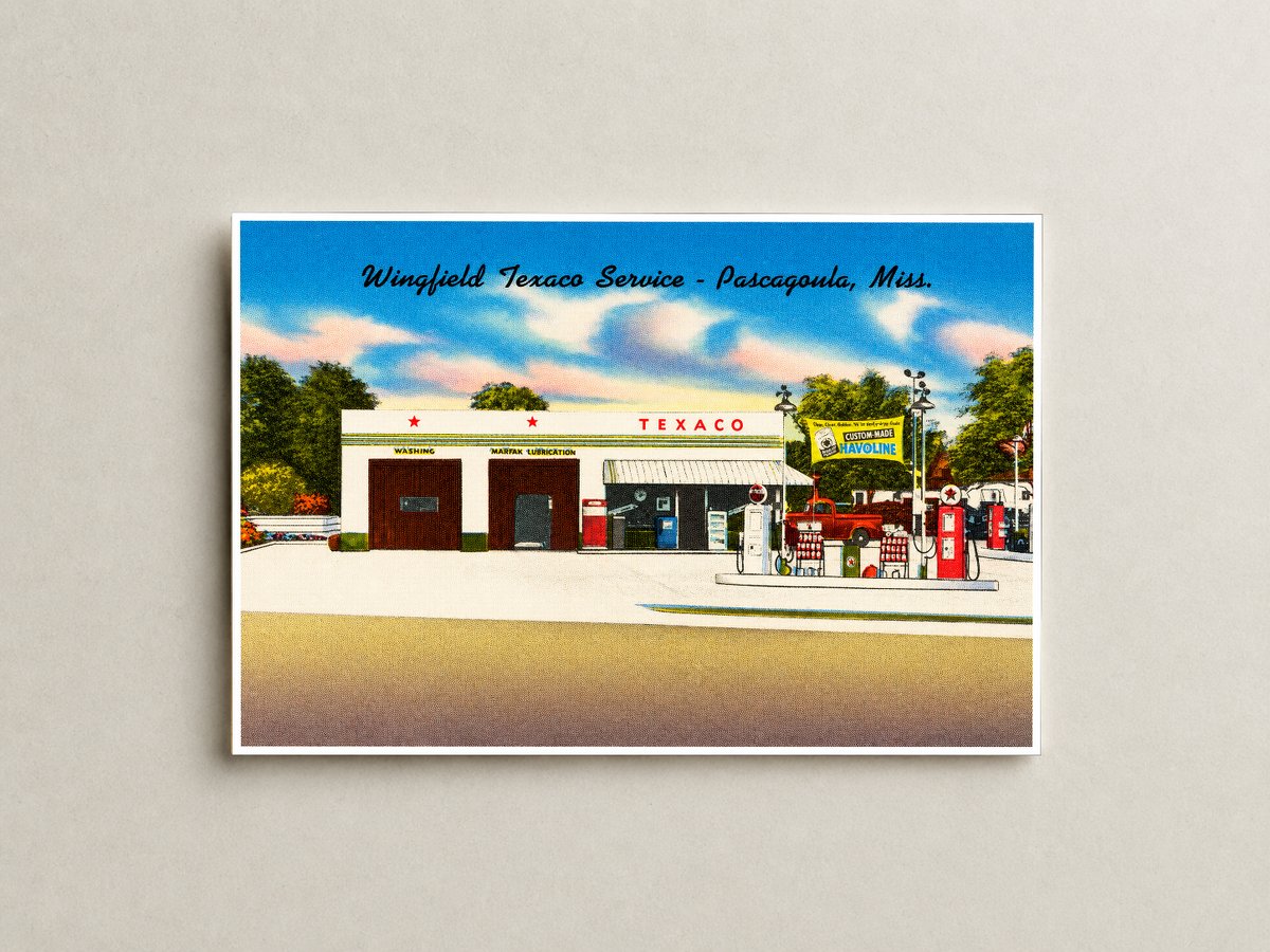Pascagoula, MS: Wingfield Texaco Service -- Pascagoula
