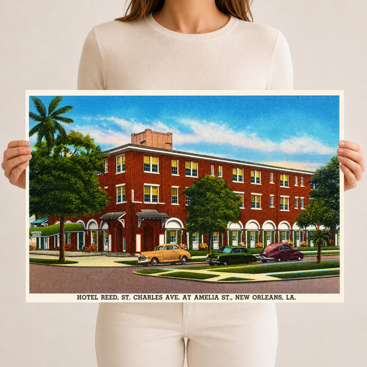 New Orleans, LA: Hotel Reed, St. Charles Ave. at Amelia St.