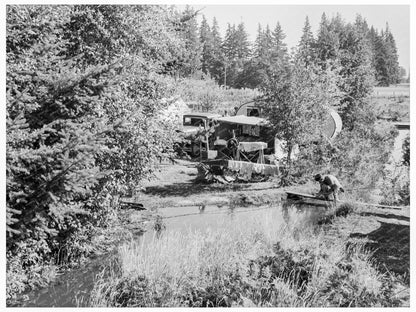 Bean Picker Camps in Oregon August 1939 - Available at KNOWOL