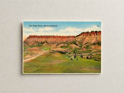 Pine Ridge, MT: Pine Ridge Buttes, Montana Badlands
