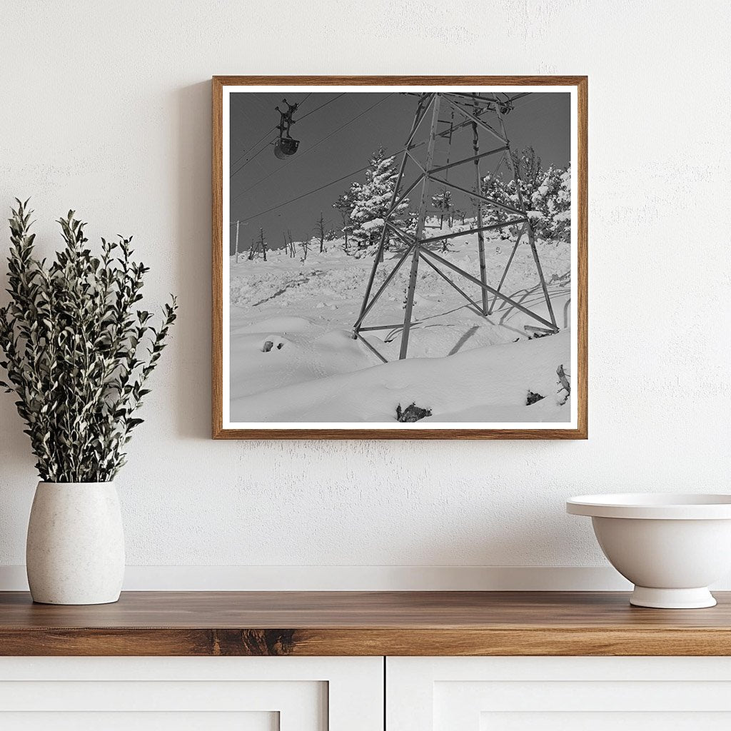 Ben Bow Chromite Mill Aerial Tram Montana 1942 - Available at KNOWOL