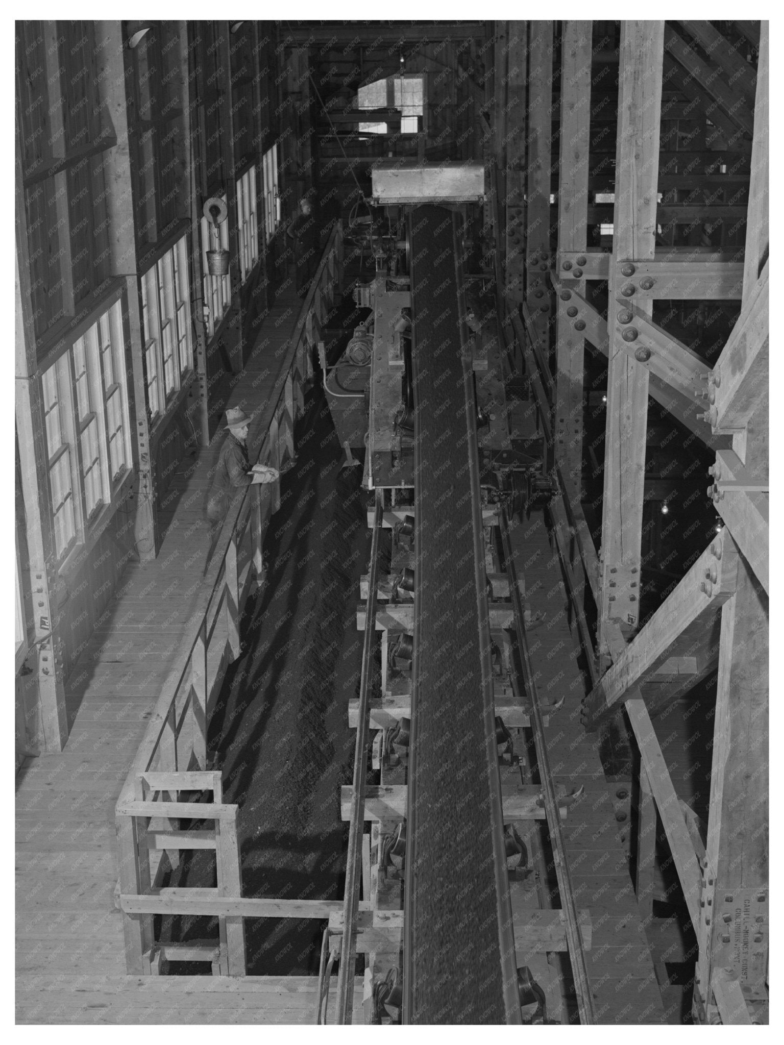 Ben Bow Chromite Mill Conveyor Belt Stillwater 1942 - Available at KNOWOL