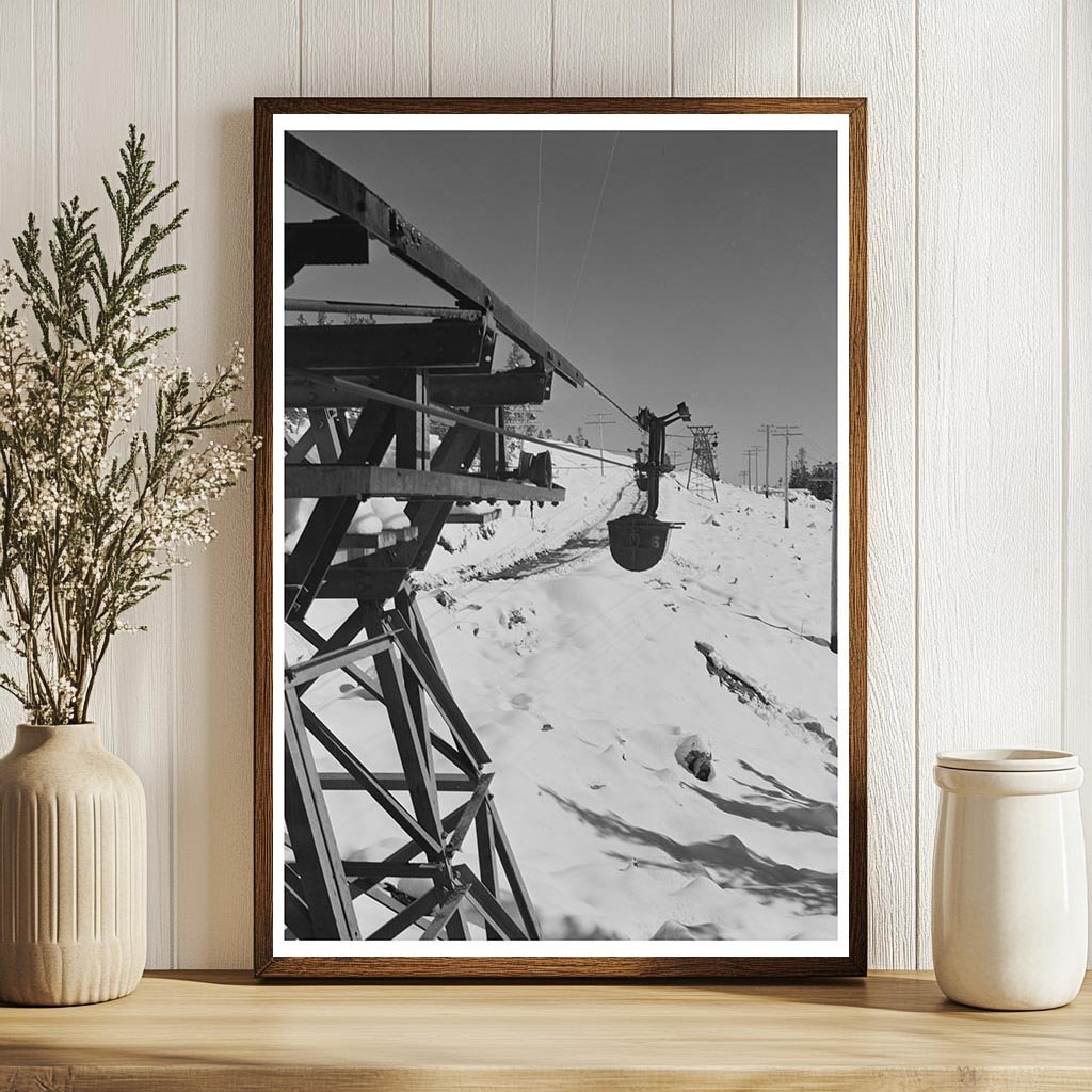 Ben Bow Chromite Mine Aerial Tram Stillwater County 1942 - Available at KNOWOL