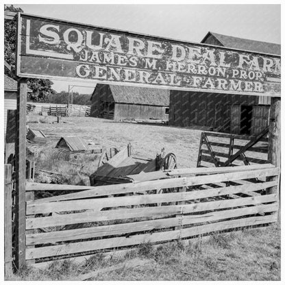 Benton County Oregon Rural Life August 1939 Photo - Available at KNOWOL