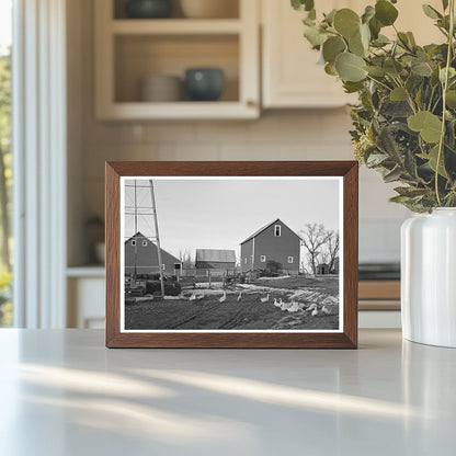 Bert Aldrich Farm in Dickens Iowa December 1936 Image - Available at KNOWOL