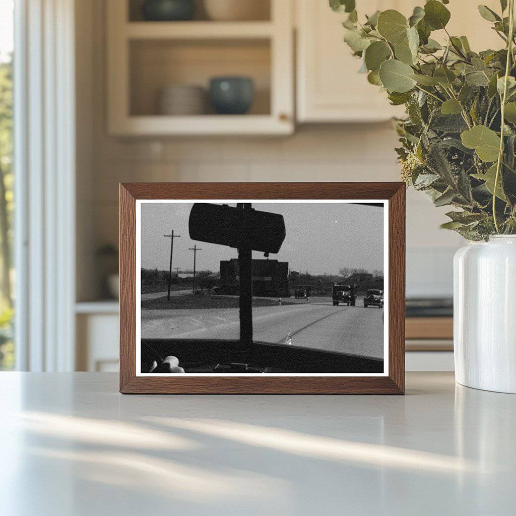 Bexar County Texas Highway Scene March 1940 - Available at KNOWOL