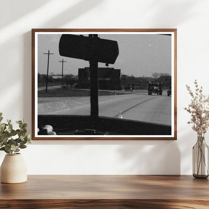 Bexar County Texas Highway Vintage Photo March 1940 - Available at KNOWOL