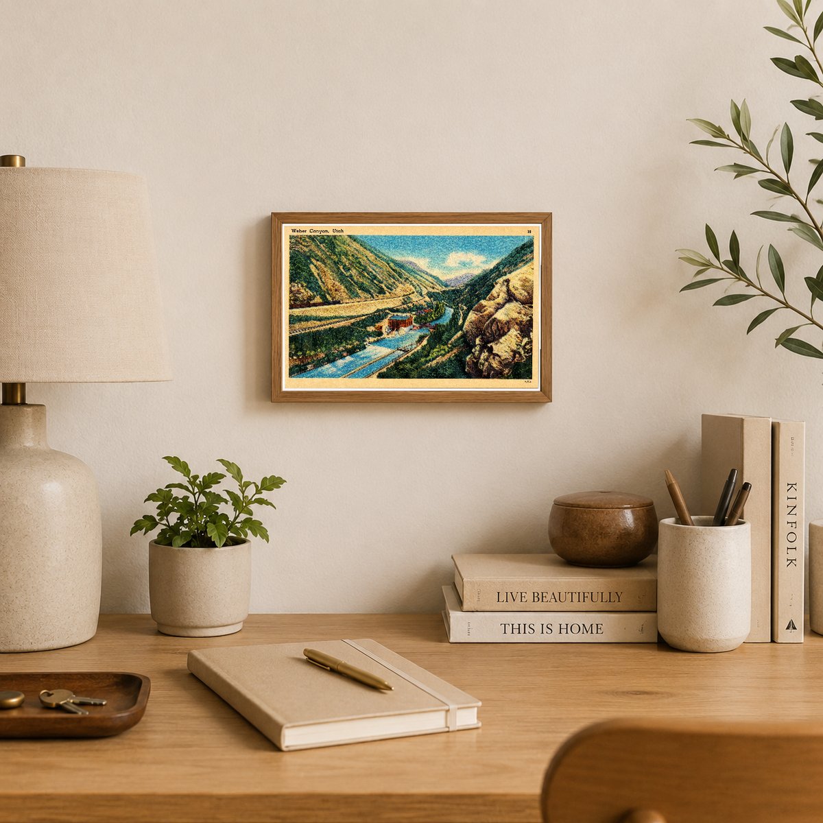 Weber Canyon, UT: Historic View