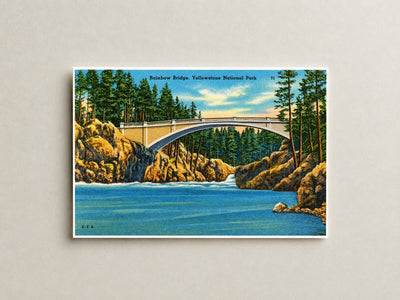 Yellowstone National Park, WY: Rainbow Bridge