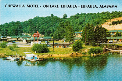 Eufaula, AL: Chewalla Motel - on Lake Eufaula - Eufaula
