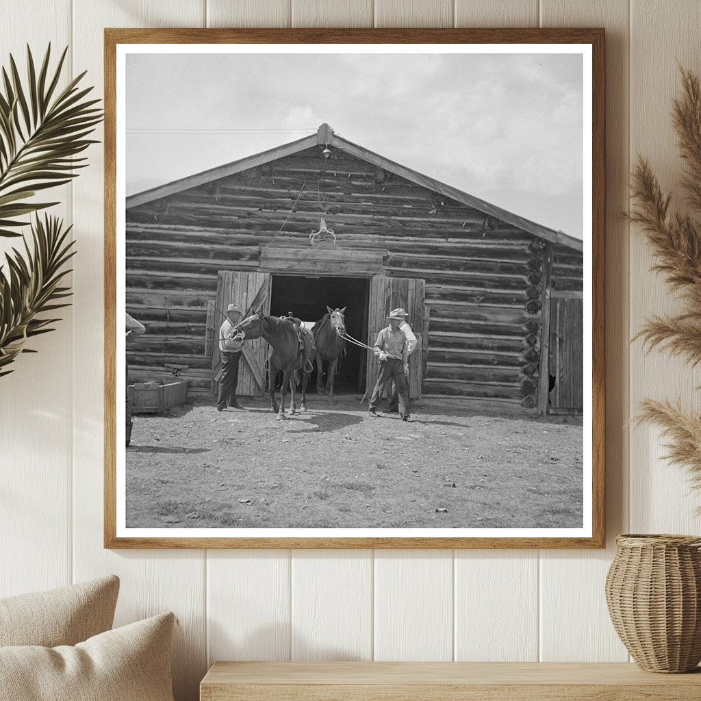 Big Hole Valley Cattle Ranch Montana August 1942 - Available at KNOWOL