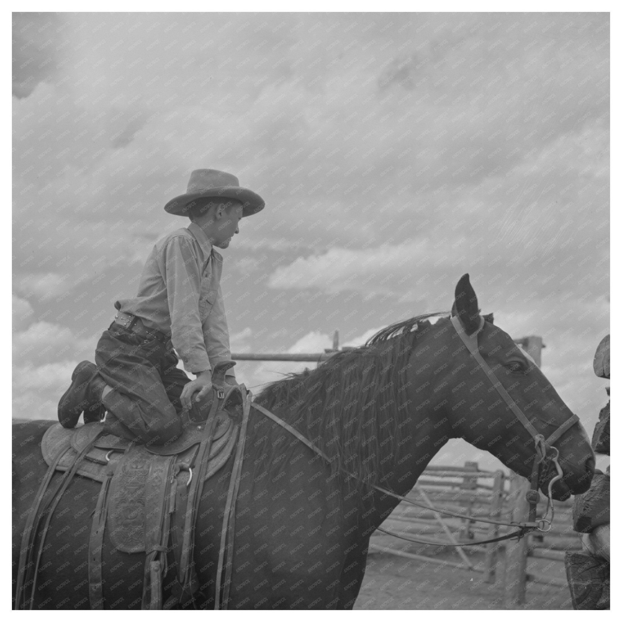 Big Hole Valley Rancher Montana August 1942 - Available at KNOWOL