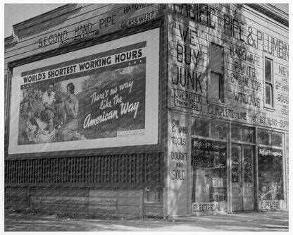 Billboard Along U.S. Highway 99 California 1937 - Available at KNOWOL